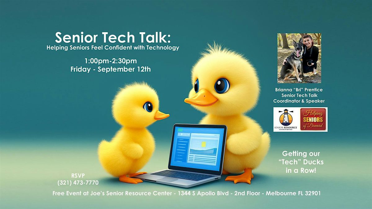 Senior Tech Talk, 12 September | Event in Melbourne | AllEvents