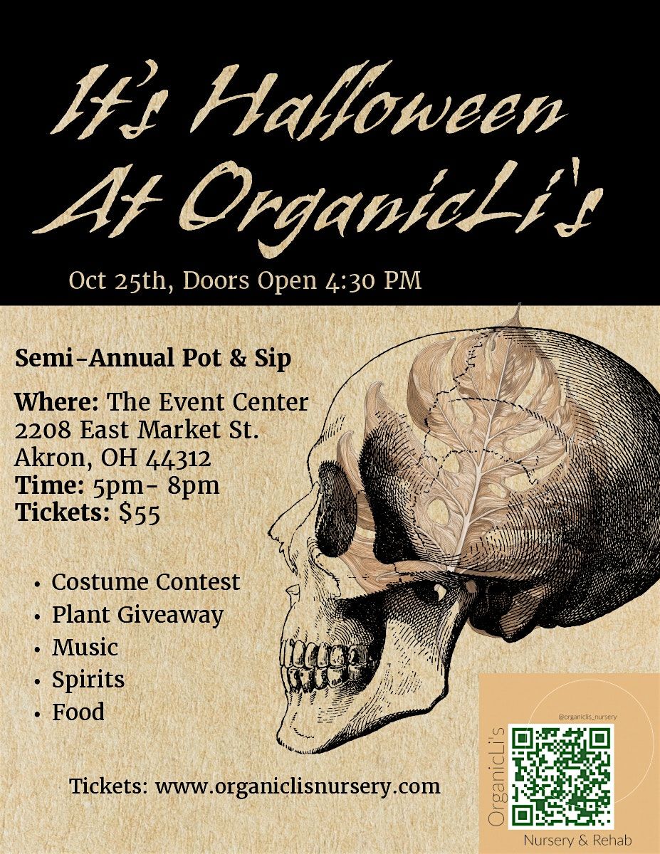 Semi-Annual Pot & Sip, 25 October | Event in Akron | AllEvents