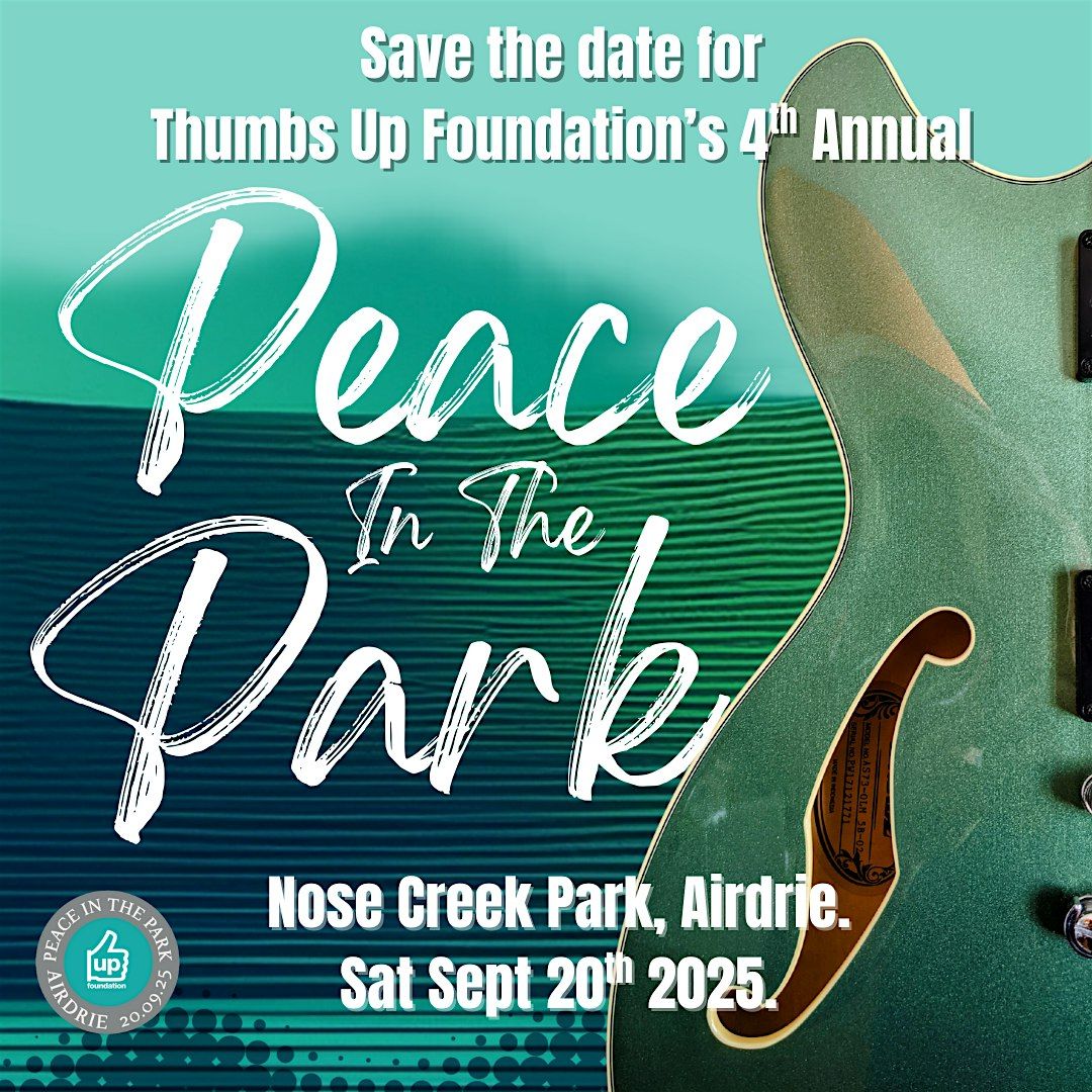 Peace in the Park, 21 September | Event in Airdrie | AllEvents