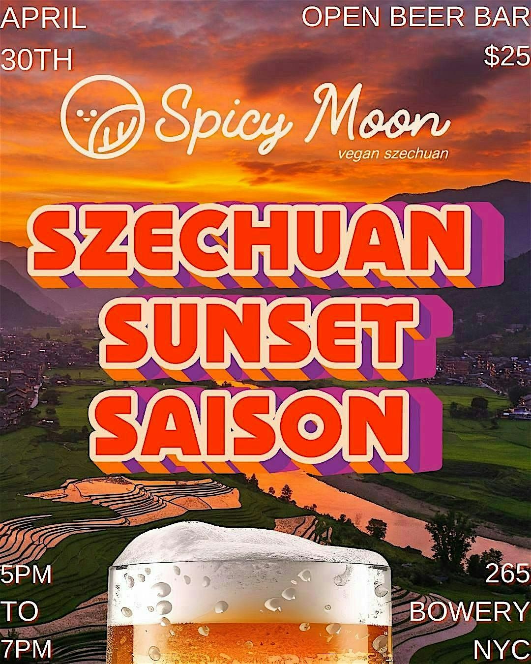 Spicy Moon’s Open Beer Bar | Event in New York | AllEvents
