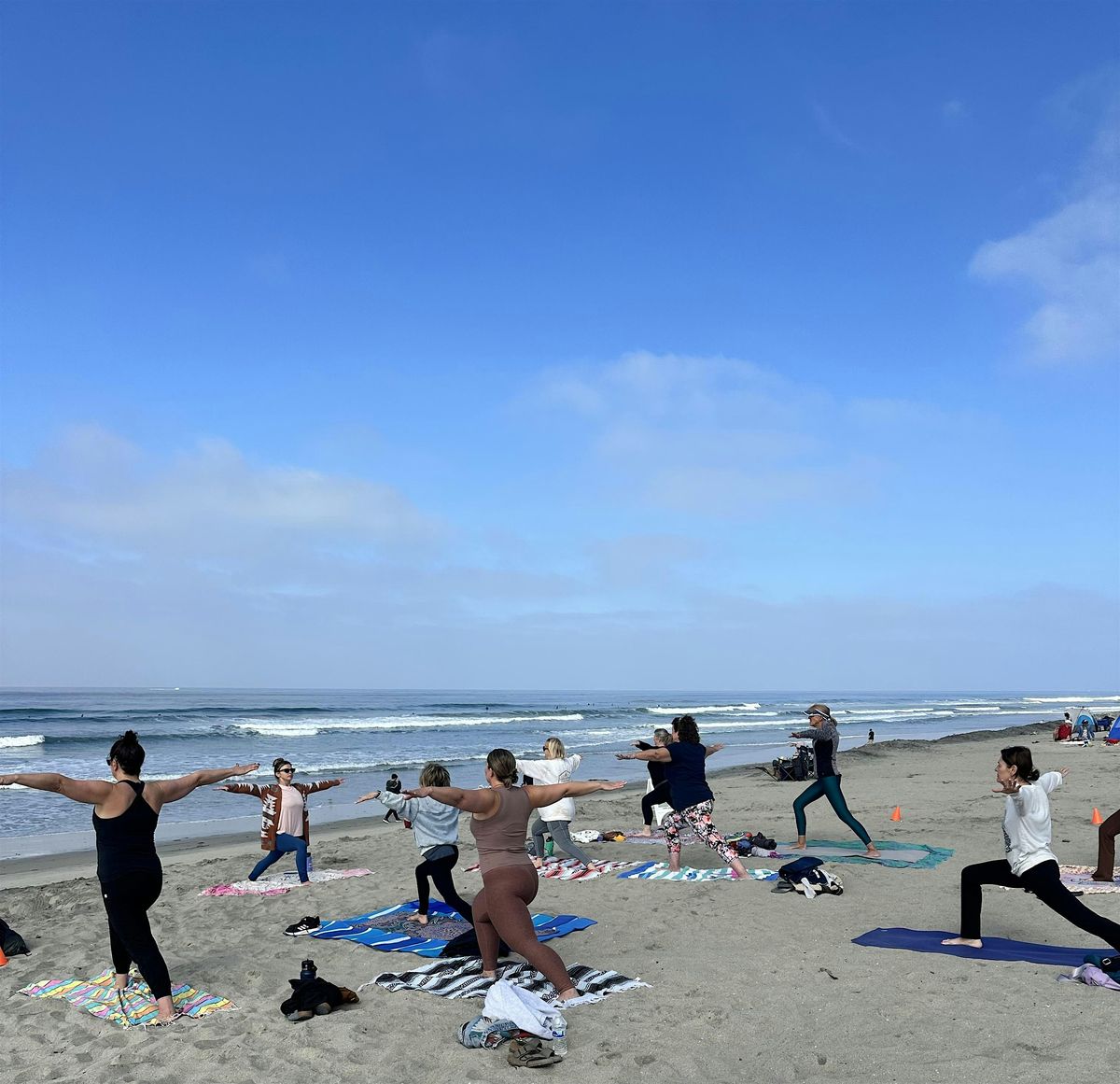 Mother's Day Beach Yoga, 11 May | Event in Carlsbad | AllEvents
