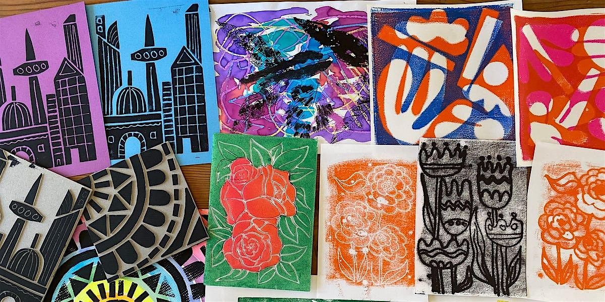Art on the Go: Printmaking Greeting Cards, 4 February | Event in Bristol | AllEvents
