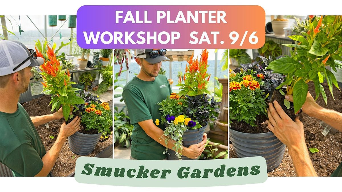 Fall Planter Workshop @ Smucker Gardens, 6 September | Event in Millersburg | AllEvents