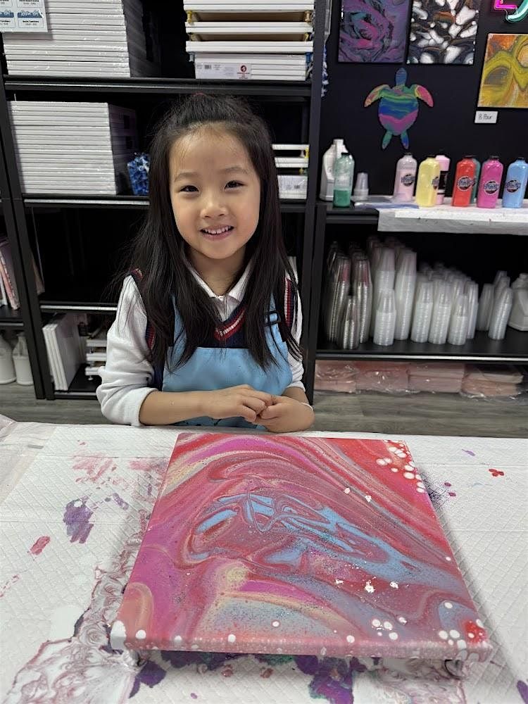 ‍ Art Explorers (Ages 5+) at Hawaii Fluid Art – Johns Creek | Event in Johns Creek | AllEvents