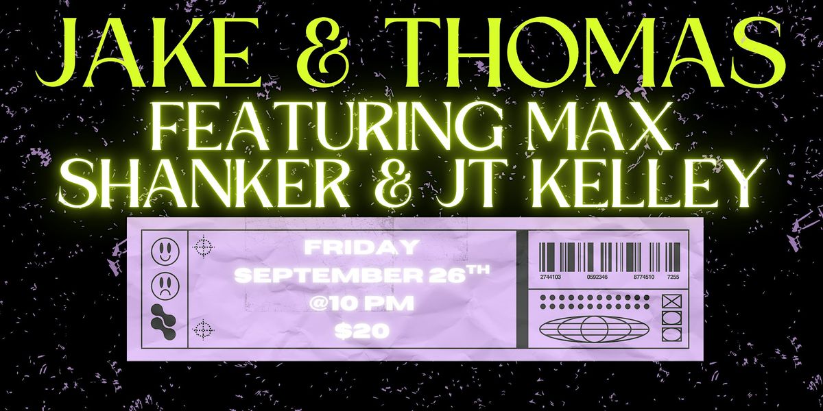 Jake and Thomas: Live at Lincoln Lodge, 26 September | Event in Chicago | AllEvents