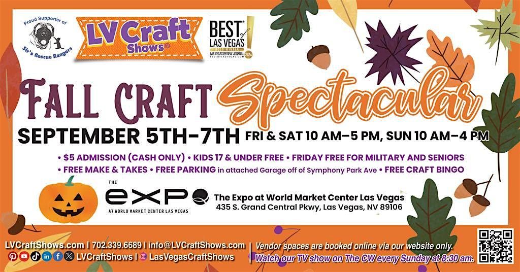 Fall Craft Spectacular, 7 September | Event in Las Vegas | AllEvents