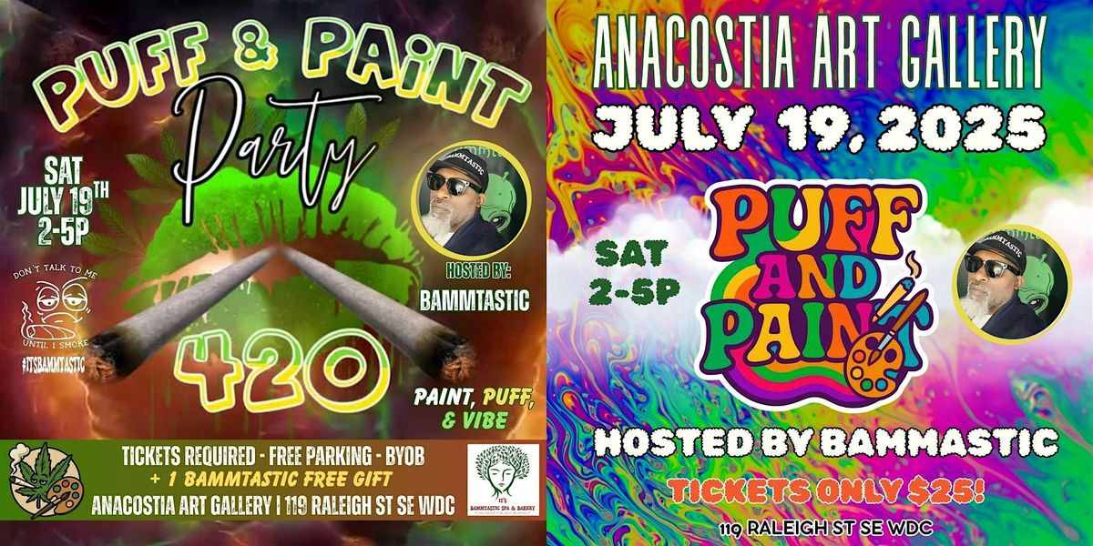 BAMM GOOD! Sip, Paint, & Puff!, 22 August | Event in Washington | AllEvents