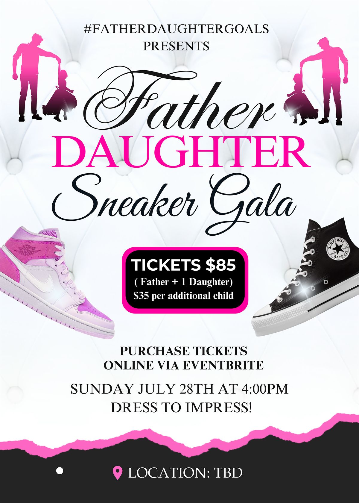 #FatherDaughterGoals Sneaker Gala, 27 July | Event in Columbia | AllEvents