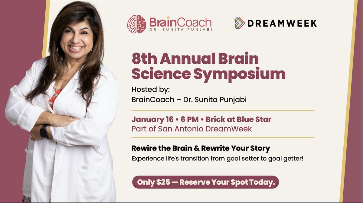 8th Annual Brain Science Symposium, 15 January | Event in San Antonio | AllEvents