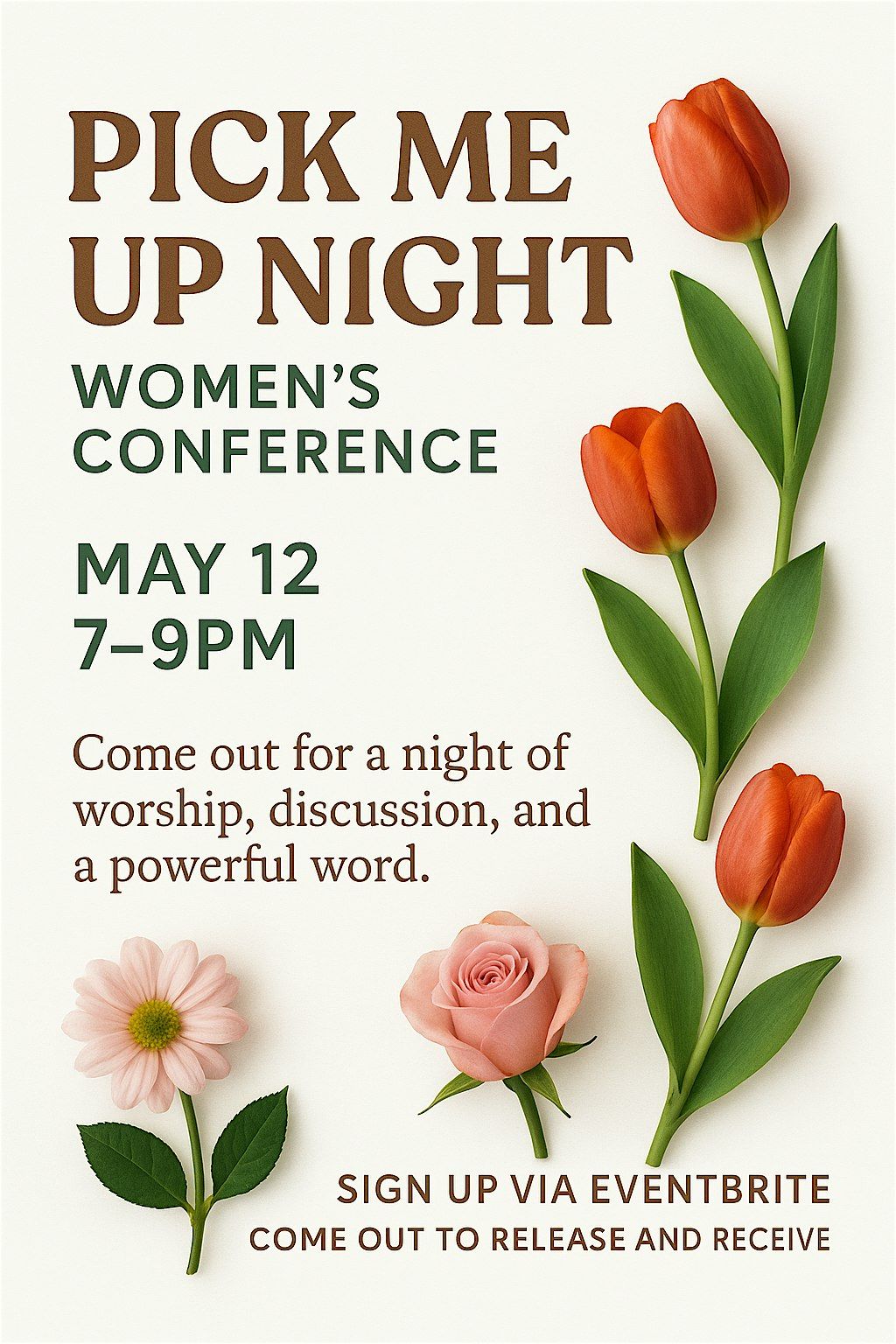 Pick Me Up Night - Women’s Conference, 12 May | Event in Ellicott City | AllEvents