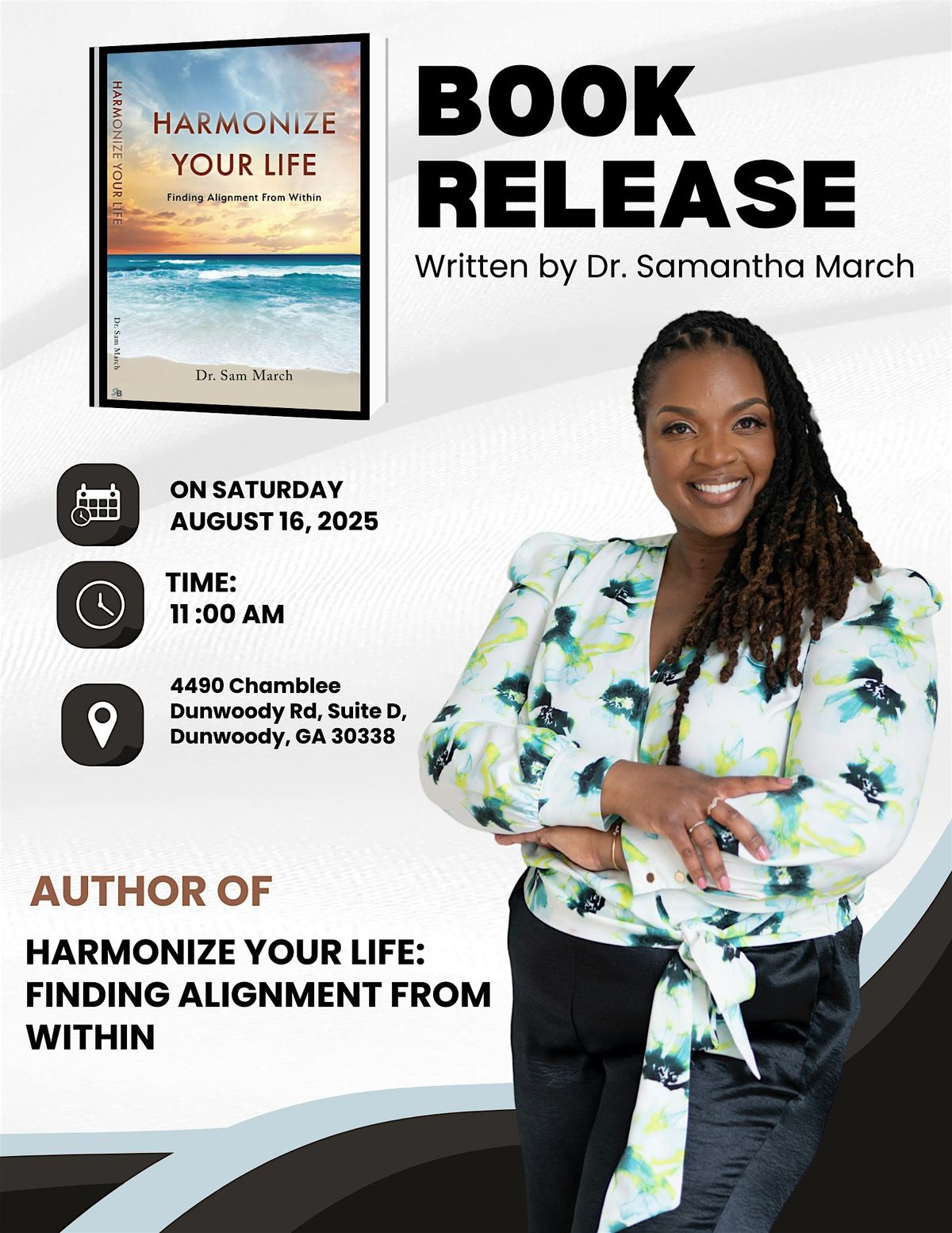 Dr. Sam Book Release Party, 16 August | Event in Atlanta | AllEvents