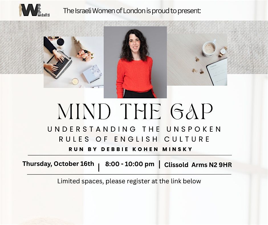 Mind The Gap, 16 October | Event in London | AllEvents