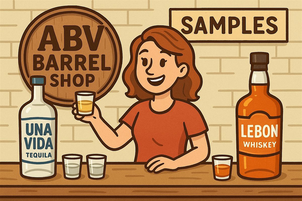 ABV Barrel Shop Una Vida Tequila and Lebon Sampling / Tasting Event, 25 October | Event in Arnold | AllEvents