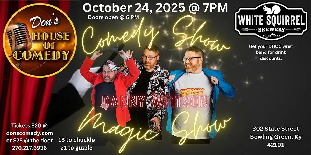 Danny Whitson - Comedian and magician., 24 October | Event in Bowling Green | AllEvents