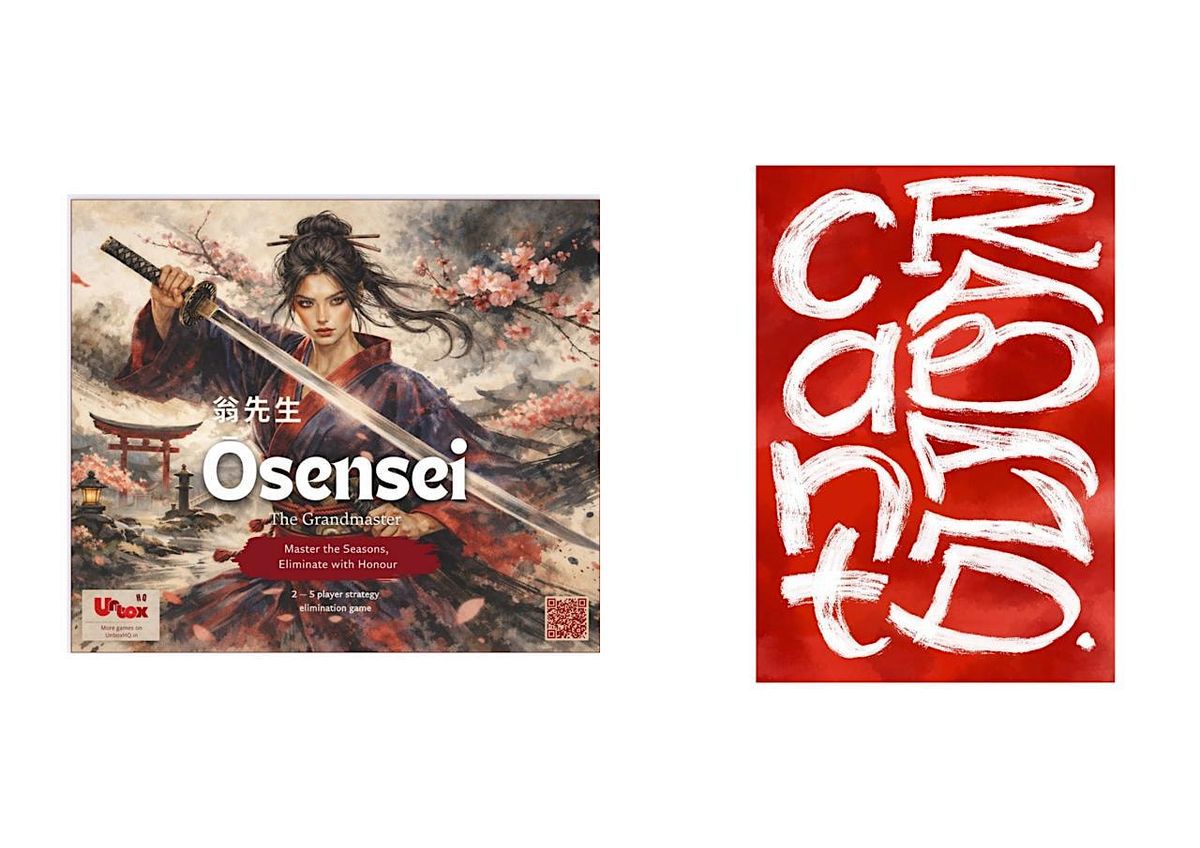 Ōsensei and Cantraband Board Game Meetup