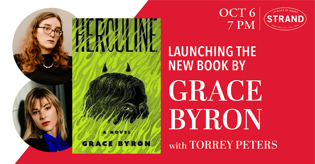 Grace Byron + Torrey Peters: Herculine, 6 October | Event in New York | AllEvents