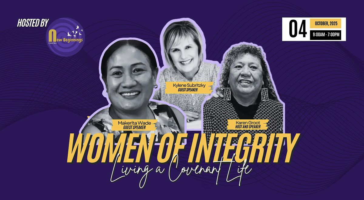 Women of Integrity Conference – Rotorua 2025, 4 October | Event in Rotorua | AllEvents