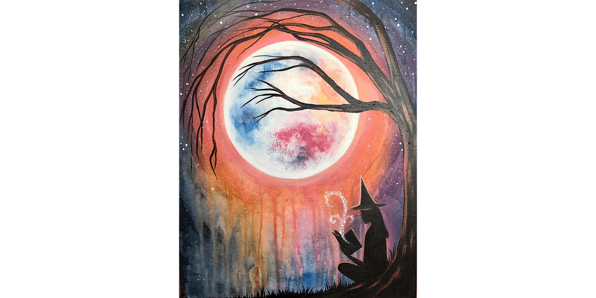 Moon Magic - Paint and Sip in Sacramento | Classpop!™, 3 October | Event in Elk Grove | AllEvents