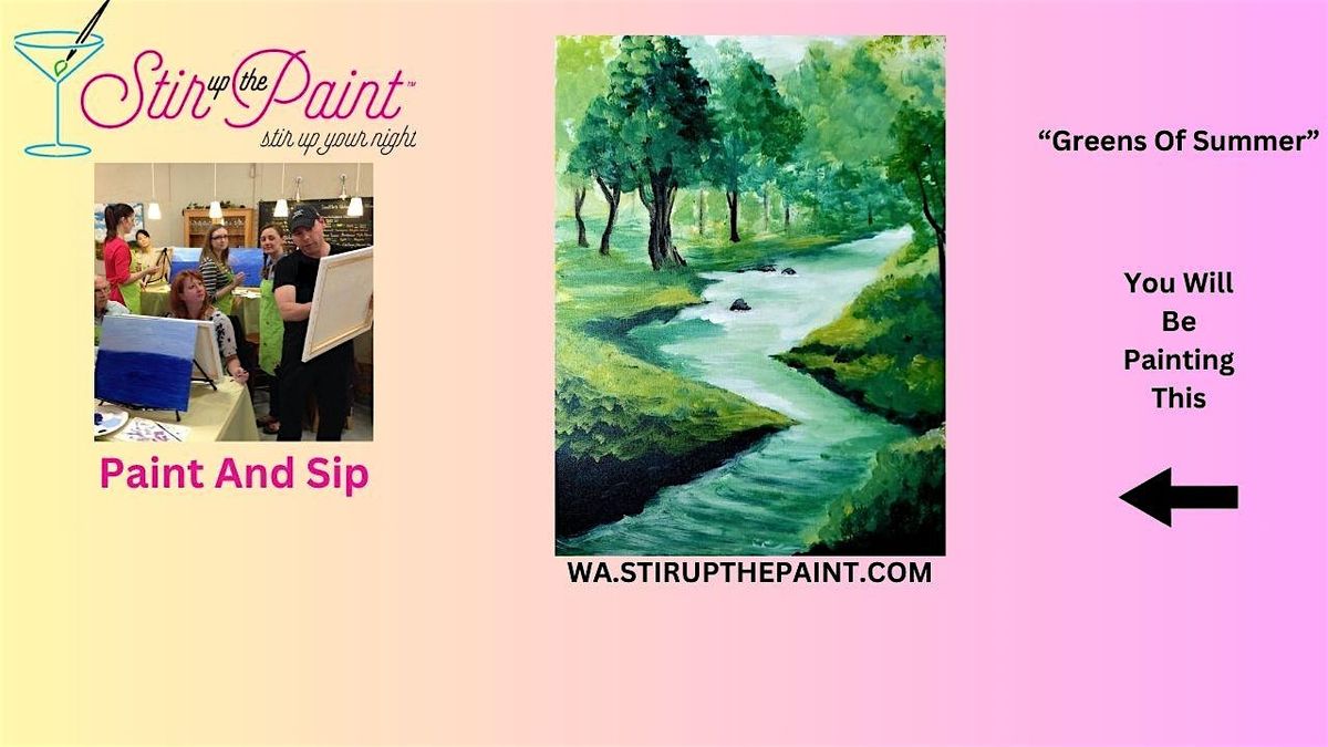 West Seattle Paint and Sip, Paint Party, Paint Night (Wine Included), 24 July | Event in Seattle | AllEvents
