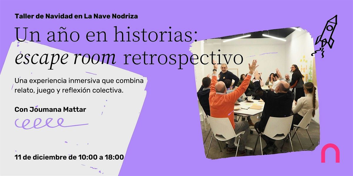 Un año en Historias: Escape Room Retrospectivo, 11 December | Event in Madrid | AllEvents