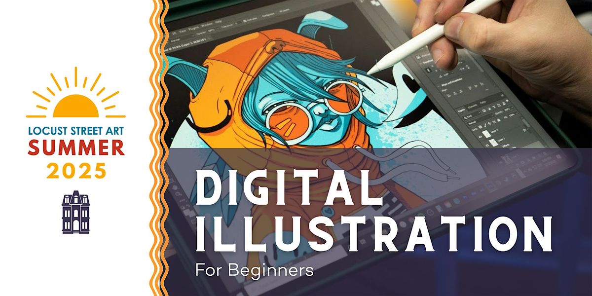 Intro To Digital Illustration at Locust Street Art, 9 July | Event in Buffalo | AllEvents