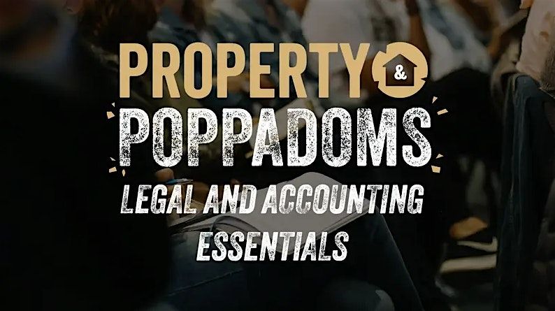 Property & Poppadoms (Property Training) - Legal & Accounting Essentials, 27 June | Event in Stoke-on-Trent