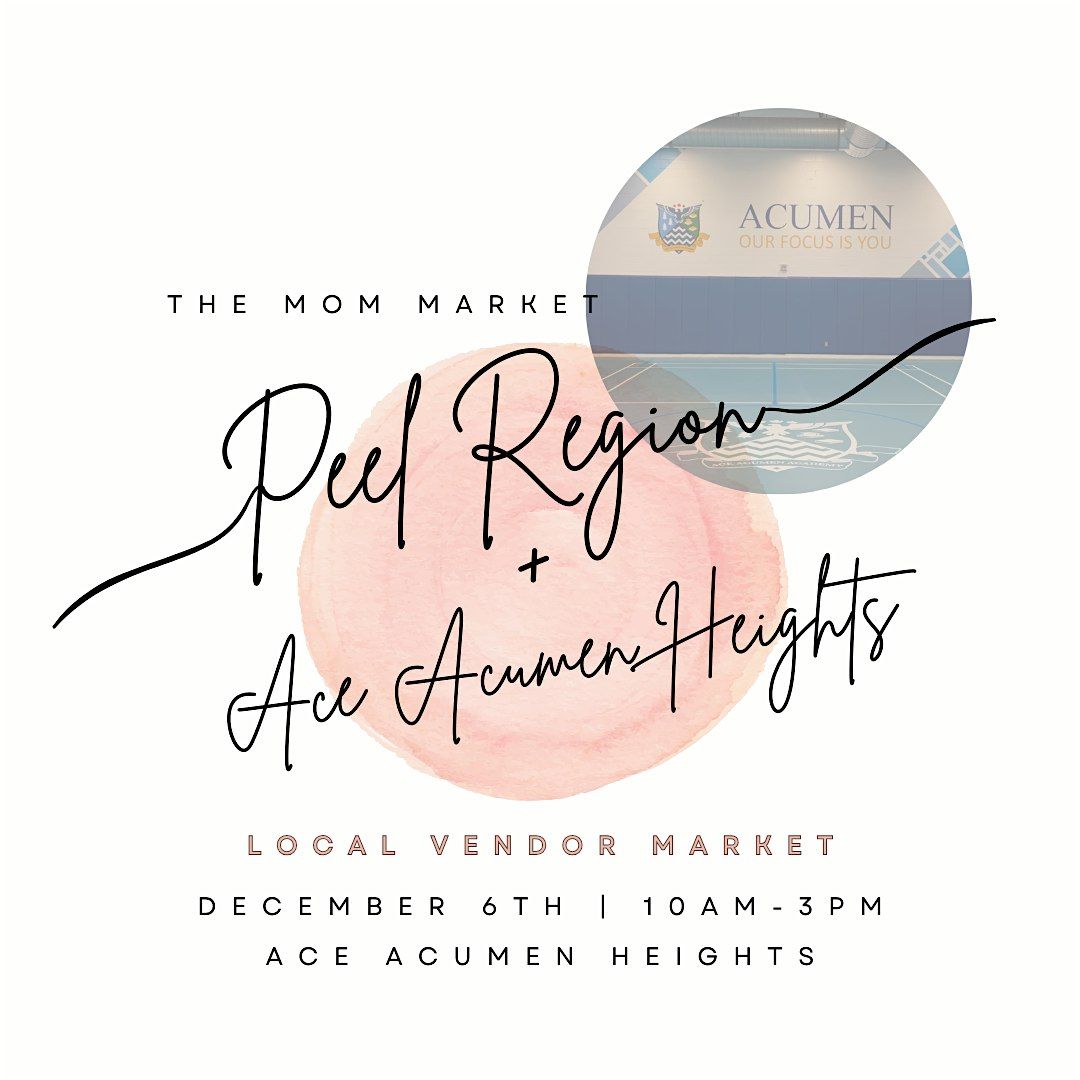 Holly Jolly Pop-Up Market | Ace Acumen Heights x TMM Peel Region, 6 December | Event in Brampton | AllEvents