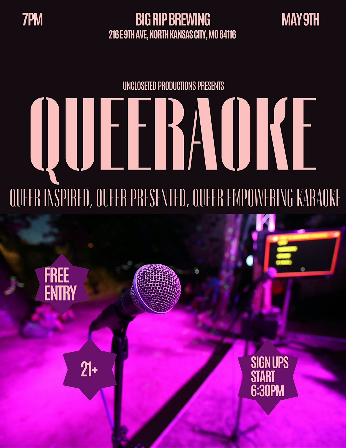 Queeraoke, 9 May | Event in North Kansas City | AllEvents