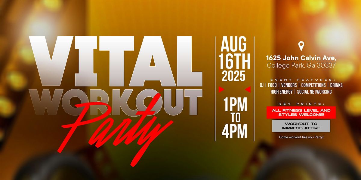 Sweat Frequency: Finally, it's a workout party!, 16 August | Event in College Park | AllEvents