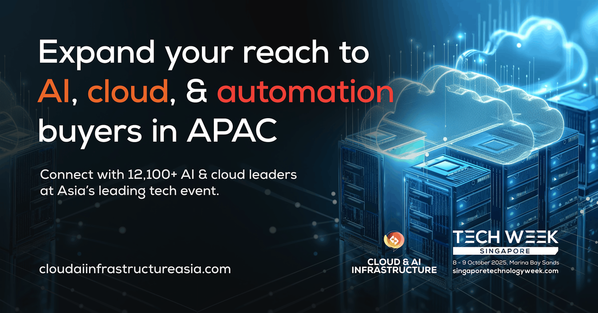 Cloud & AI Infrastructure Asia 2025, 8 October | Event in Singapore | AllEvents
