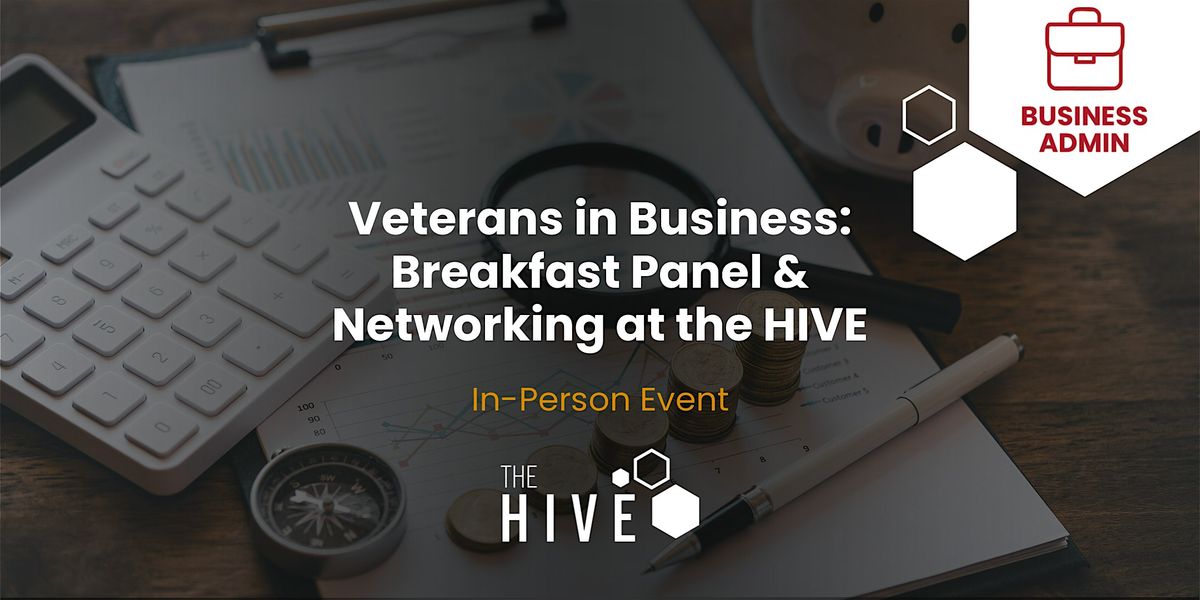 Veterans in Business: Breakfast Panel & Networking at The HIVE, 20 November | Event in Virginia Beach