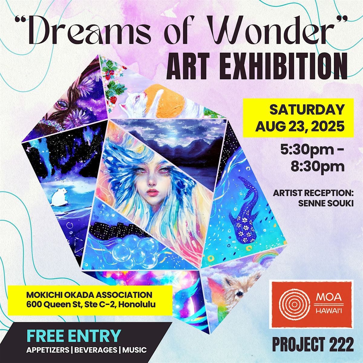 "Dreams of Wonder" - Art Exhibition, 23 August | Event in Honolulu | AllEvents