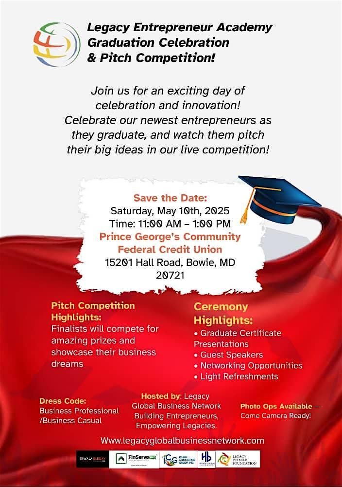Legacy Enterpreneurial Academy Graduation Ceremony | Event in Bowie | AllEvents
