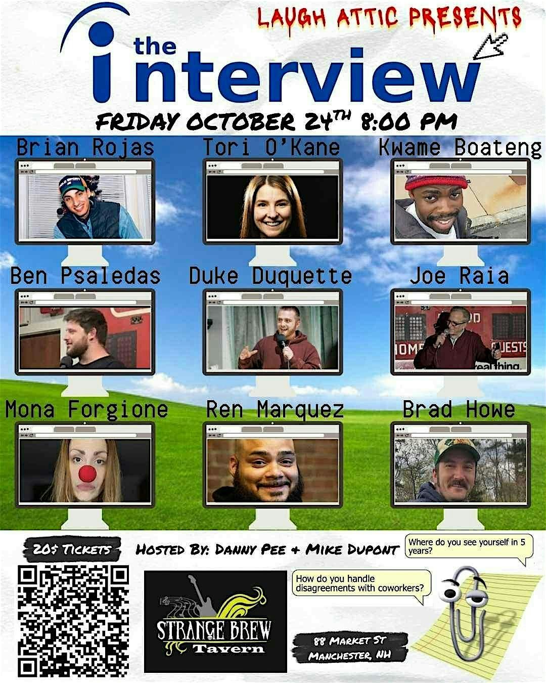 Laugh Attic Presents: The Interview (A Comedy Showcase), 24 October | Event in Manchester | AllEvents
