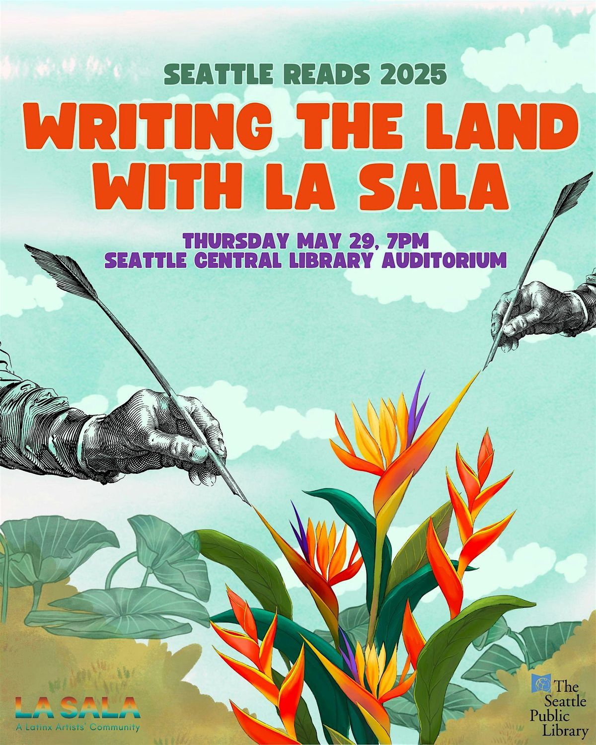 Writing the Land with La Sala, 29 May | Event in Seattle | AllEvents