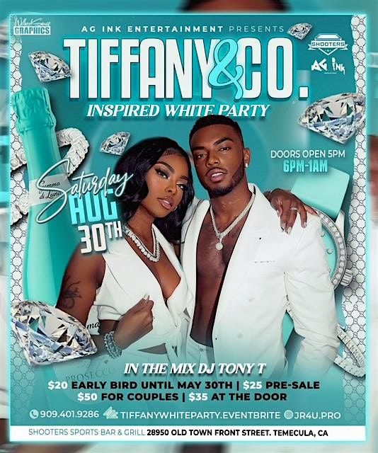 Ultimate White Party - Tiffany & Co., 30 August | Event in Temecula | AllEvents