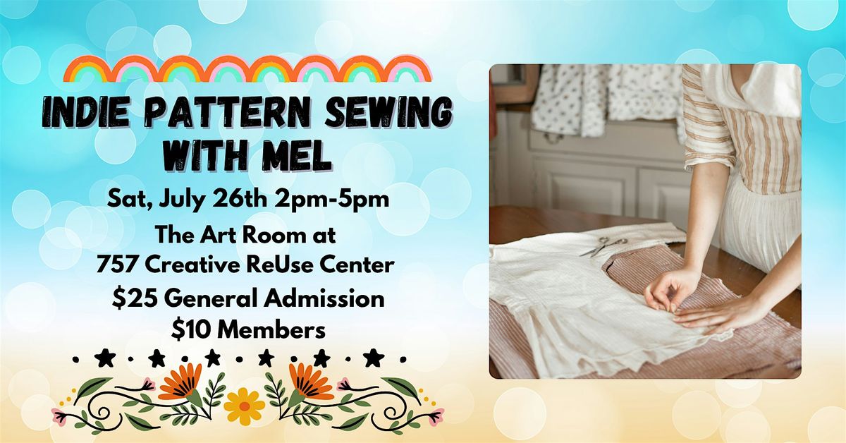 Indie Pattern Sewing with Mel, 26 July | Event in Norfolk | AllEvents