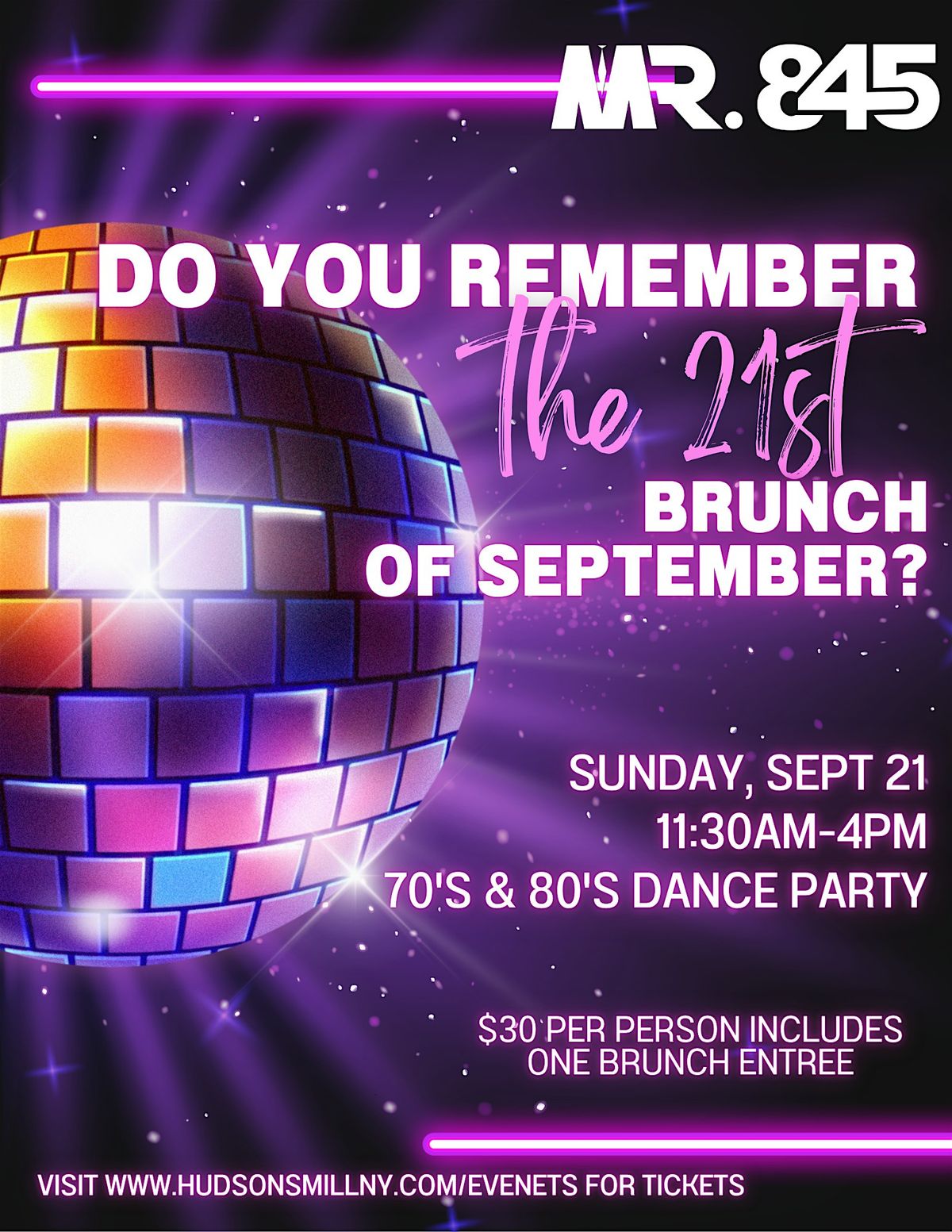 Do You Remember the 21st Brunch of September?, 21 September | Event in West Haverstraw | AllEvents