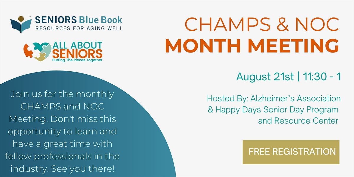 CHAMPS and NOC | August Meeting, 21 August | Event in Grand Junction | AllEvents