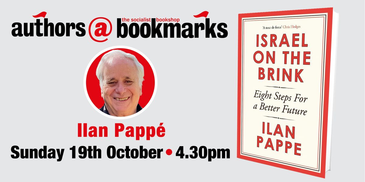 authors@Bookmarks: Ilan Pappe | Israel on the Brink | Event in London | AllEvents