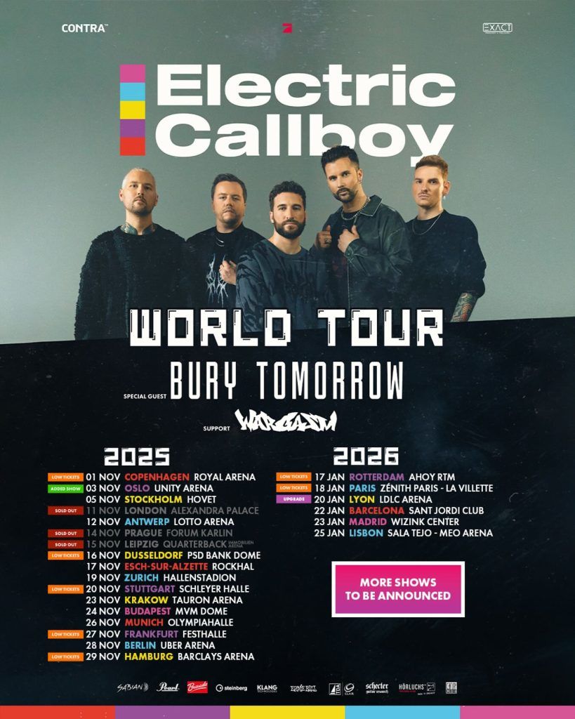 Electric Callboy Leipzig Tickets, 15 November | Event in Leipzig | AllEvents