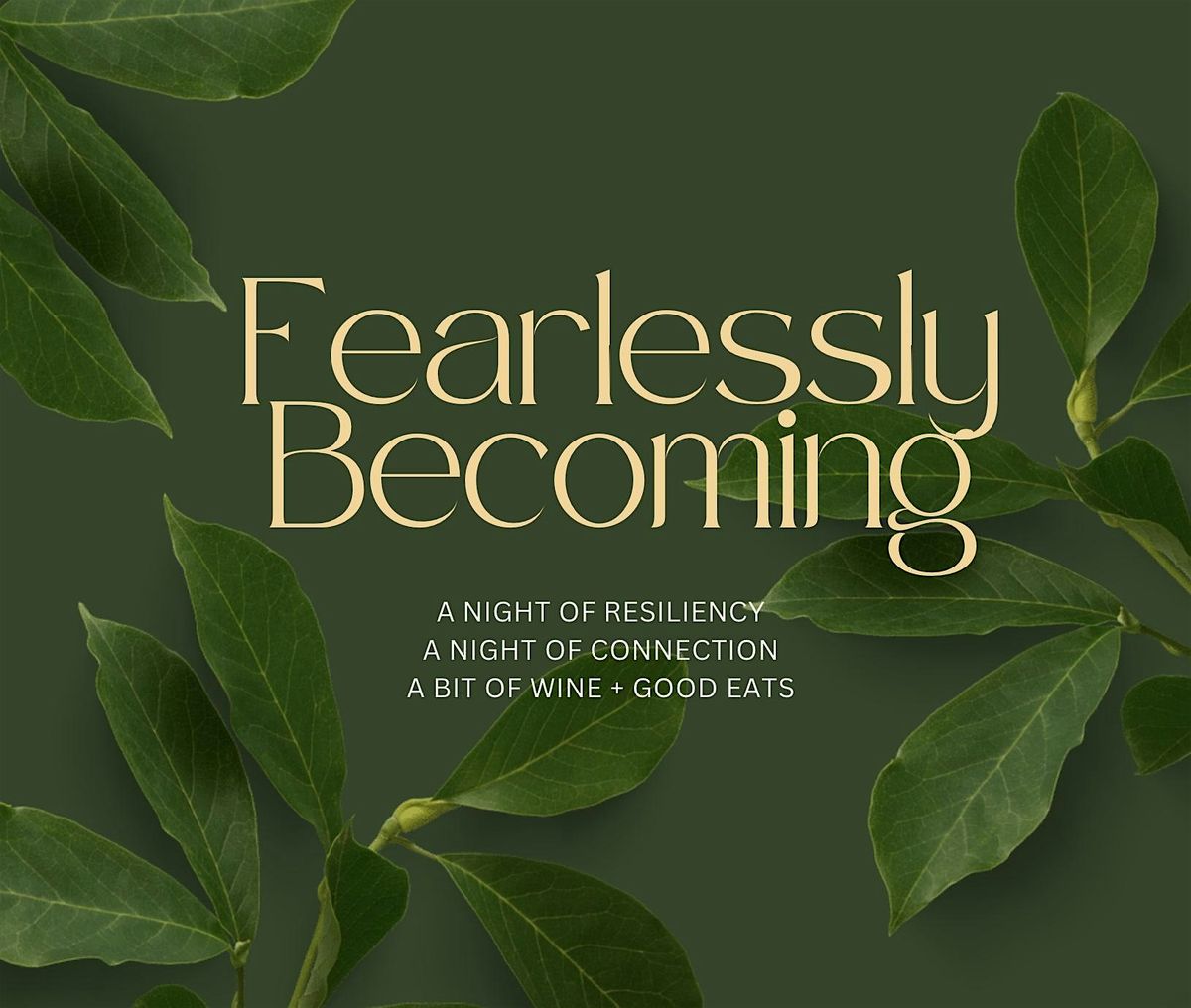 Fearlessly Becoming: A Night for You | Event in Glencoe | AllEvents