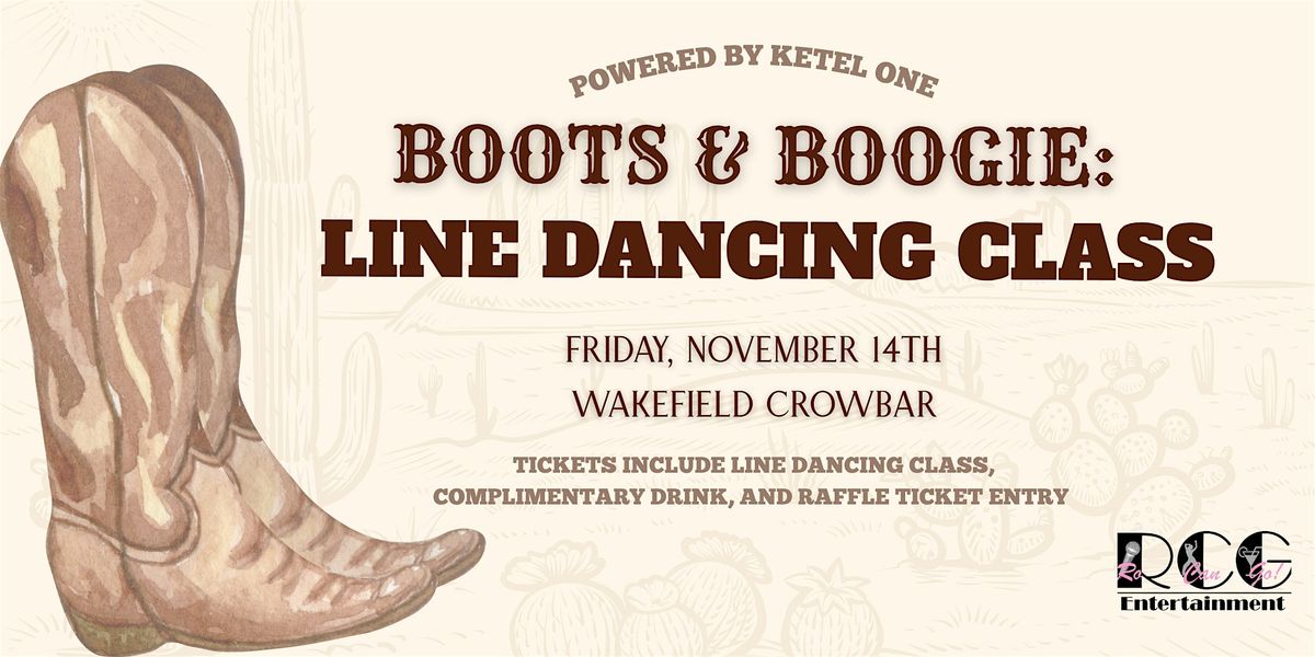 Boots and Boogie: Line Dancing Class, 14 November | Event in Houston | AllEvents