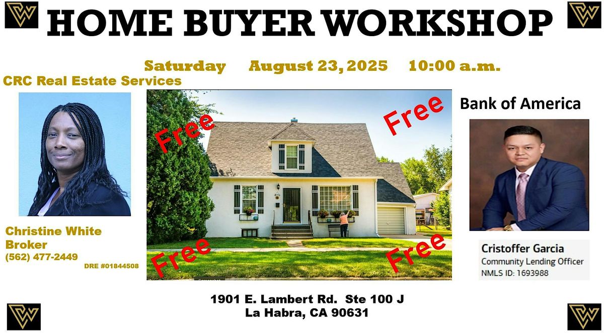 Homebuyer’s Workshop, 23 August | Event in La Habra | AllEvents