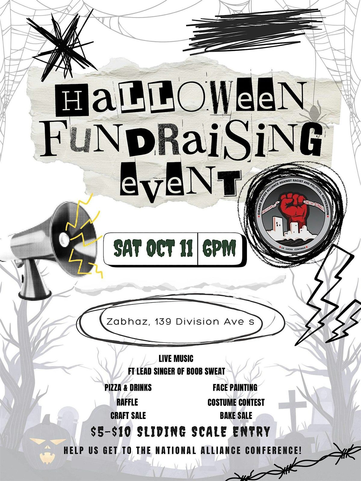 GRAARPR Halloween Fundraiser, 11 October | Event in Grand Rapids | AllEvents