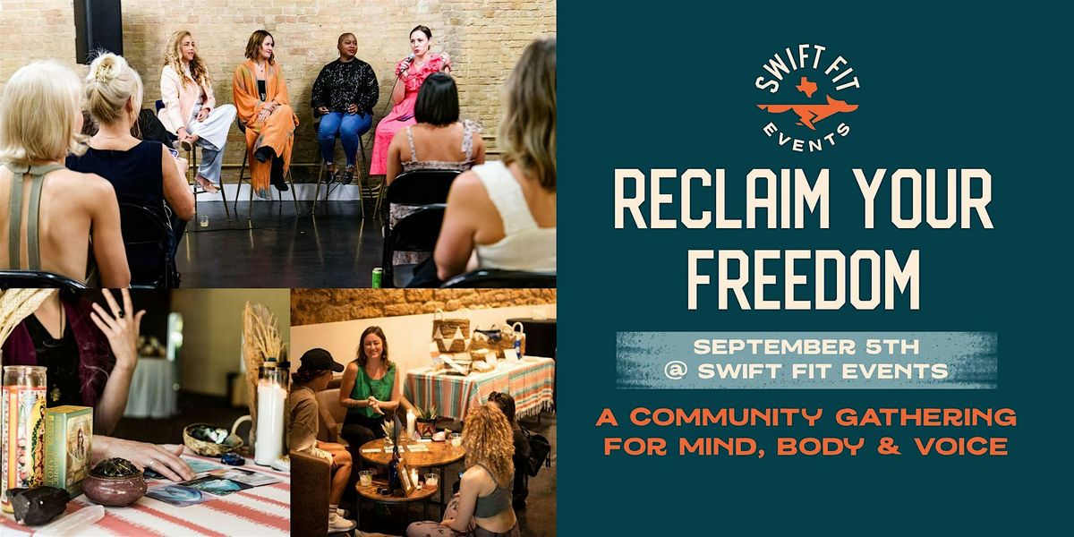 Reclaim Your Freedom: A Community Gathering for Mind, Body & Voice, 5 September | Event in Austin | AllEvents