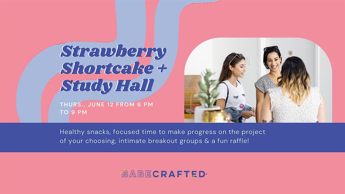 Strawberry Shortcake + Study Hall, 12 June | Event in St. Petersburg | AllEvents