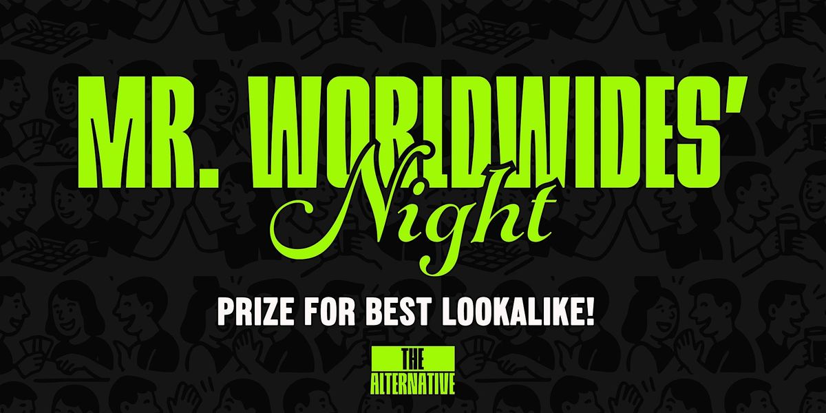 Mr Worldwides, 16 August | Event in Mount Hawthorn | AllEvents