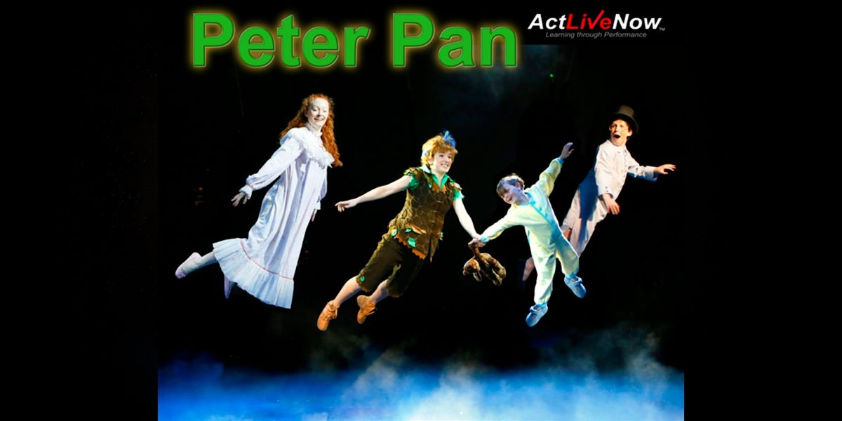 ActLiveNow Jr. 2025 Musical Theatre Summer Camp "Peter Pan Jr", 14 July | Event in San Diego | AllEvents