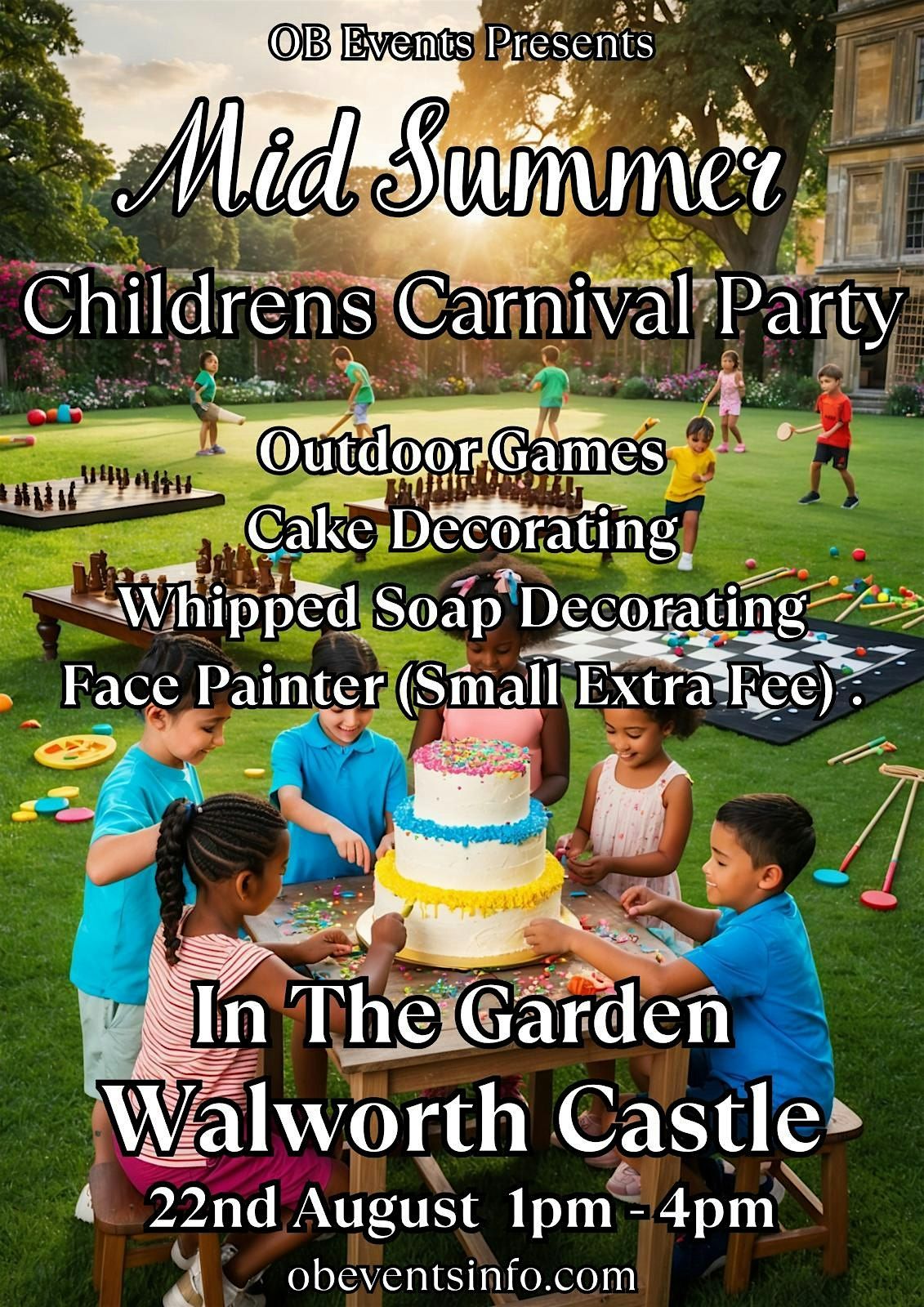 Childrens Carnival Garden Party - Walworth Castle, 22 August | Event in Darlington | AllEvents